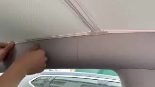 DID YOU SEE IT?!! Roof Sunshade Installation tutorial from evbase #tesla #teslaaccessories