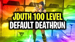 100 LEVEL DEFAULT DEATHRUN 🌈 OG PARKOUR (6829-1378-2440) FORTNITE CREATIVE