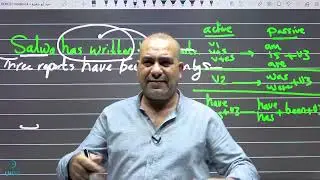 المبني للمجهول الجزء الاول (Passive Voice) - الدكتور مراد أبو شعيرة