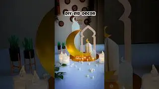 Shadi Ke Cards Se Eid Ka Chand Banaya #diy #craft #eid #eidmubarak