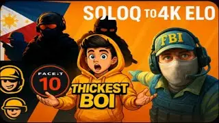 (60sec delay)3K ELO (FACEIT SOLOQ TO 4K ELO) [ENG] Episode #557