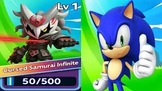 Sonic Dash - New Character is here!!! Cursed Samurai Infintie Event (android, ios) Gameplay