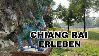 Experiencing Chiang Rai: Night Bazaar, Wat Tham Phra & Hidden Temple in the Jungle - Thailand Par...