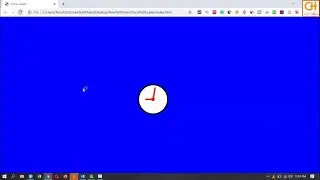 Clock Loader Animation Using HTML5 | CSS3