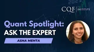 Quant Spotlight | Asha Mehta - One of the Top 10 Women in Asset Management Shares Career Tips