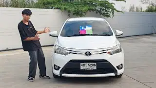รถเข้าใหม่​ TOYOTA​ VIOS​ 1.5E​ ปี​15 ไมล์​ 120,000​ กม.​ ราคา​ 238,000​ บาท​ โทร.​092-487-1015​ นัท