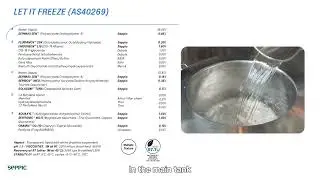 AS40269 - Let it freeze - Process video