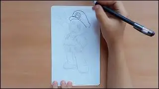 Let's Draw Super Mario