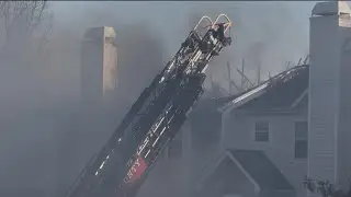 Firetrucks Responding & on scene of a 2nd Alarm Working Fire 03-11-25