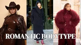WINTER FASHION TRENDS FOR THE ROMANTIC BODY TYPE.