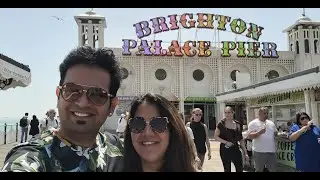 BRIGHTON | Day Tour in Brighton VLOG Part 1 🌊🍹🏖 @vipulyashavlogs9003
