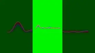 Audio Spectrum Green Screen High Quality Video Effect  #nocopyright #fx #greenscreen #shorts