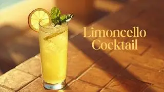 Cocktail Recipe: Quiet Corner Distillery's Limoncello with Fever-Tree Mediterranean Lite Tonic H2O