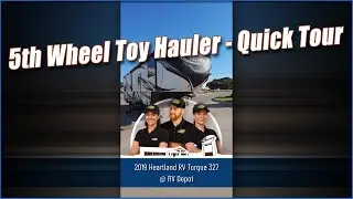Этот едет БЫСТРО! Heartland RV Torque 327 2019 года продаётся &mdash; узнайте почему, прежде чем он буд...