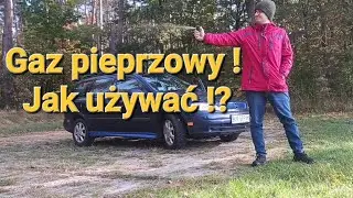 Gaz pieprzowy ! Jak używać ! SAMOOBRONA ! Strzelanie z gazu pieprzowego !