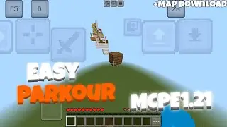 MCPE Easy Parkour!/MCPE1.21/+Map Download