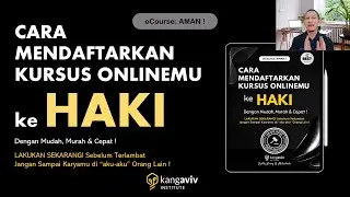 Opening eCourse HAKI | Cara Mendaftarkan Kursus Onlinemu