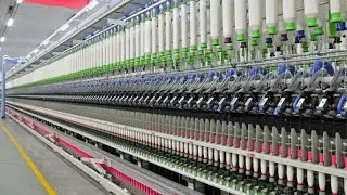 How does the work #Ring frame Machine
