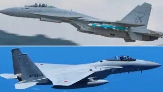 Истребитель J-15B наводит прицел на F-15J &mdash; закончилась ли беспроигрышная серия F-15?