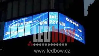 LEDbow LED glass LED screen SMD 3in1 14,5mm pixel pitch