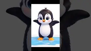 Slips &rarr; recovers &rarr; slips again #Shorts#YTShorts#YouTubeShorts#Reels#ViralShorts #babypenguin #loop