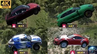 Porsche Takes Flight! Insane Airport Road Jump in Forza Horizon 5  (1)