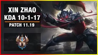 Xin Zhao vs Olaf - Challenger KR - Patch 11.19