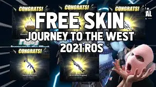 FREE SKINS SA ROS! | JOURNEY TO THE WEST (FREE SKINS TUTORIAL) PERMANENT SKINS | RULES OF SURVIVAL