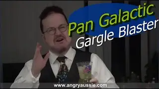 Milk Clarified Pan Galactic Gargle Blaster for Towel Day May 25th