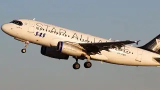 SAS Scandinavian - Take off and landing - Cockpit View - Win a SAS modelplane see comments for info