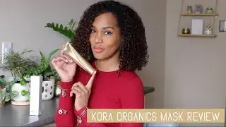 Get Glowy Skin! Kora Organics 2 in 1Turmeric Brightening & Exfoliating Mask Review ◌ alishainc