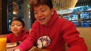 穿父子裝去吃早餐等老婆..｜W Hollywood Hotel 洛杉磯ep63