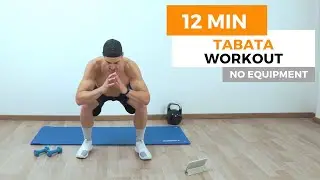 12 Minuti Allenamento TABATA BRUCIA GRASSI (Senza Attrezzi) - Livello Avanzato | Emanuele Mauti