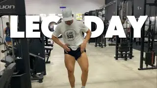 LEG DAY!! (ultimos dias para o grande show) - treino de pernas completo