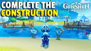 Use the ability of an Iktomisaur to complete construction | Twilight Cruise Guide