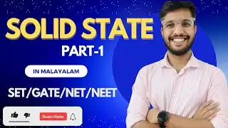 Solid State Chemistry | Crystal Lattices, Unit Cells, and More!ICSIR NET/SET/GATE