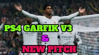 FIFA 16 ANDROID NEW UPDATE RELEASE PS4 GARFIK V3 & NEW PITCH - NO LAG SMOOTH GAMEPLAY PATCH FIFA 16