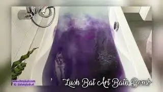 Lush ♥ Halloween 2020 ♥ Bat Art Bath Bomb