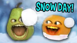 Annoying Orange - Baby Orange gets a Snow Day