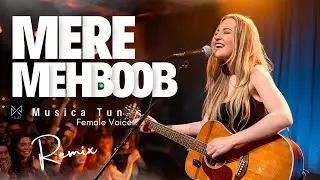 Mere Mehboob Remix Song || Mind-blowing AI generated Song with lip sync | Female Voice
