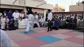 One of best Knockout in All Karachi Boys Kyokushin Karate  tournament