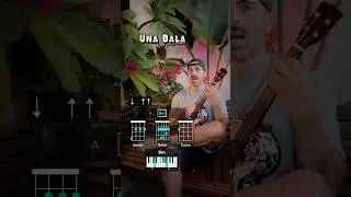 Una Bala - Milo J - cover ukulele guitarra cuatro y piano - tutorial acordes rasgueo