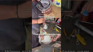 How to change brush cutter clutch bell part 1 #brushcutter #diy #service #farming #sgbagro