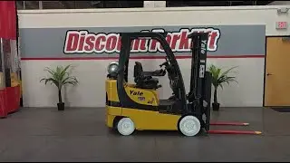 Yale GLC0402010SVXNUSE 4,000 lbs Propane #324H - Sit Down Forklift for Sale