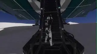 WALKING UP STAIRS TO ENTER SHIP! - Elite Dangerous Odyssey