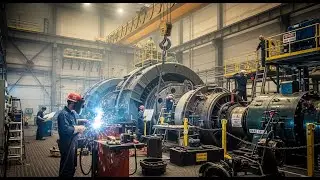 Inside the Power Plant Maintenance Zone ⚙️ | Extreme Engineering Work