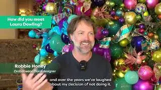 Behind the Scenes at Laura Dowling's Gifts of the Garden | Holiday Decor 2024 at Cheekwood's Mansion