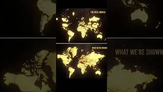 Real World vs Map Projection Explained 🌎