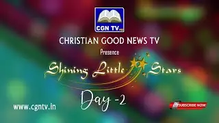 Shining Little Stars  ||   Kingdom of kids ||  Day - 2  I am Chosen (VBS) 2021