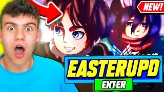 *NEW* ALL WORKING EASTER UPDATE CODES FOR ATTACK ON TITAN EVOLUTION ROBLOX ATTACK ON TITAN EVOLUTION